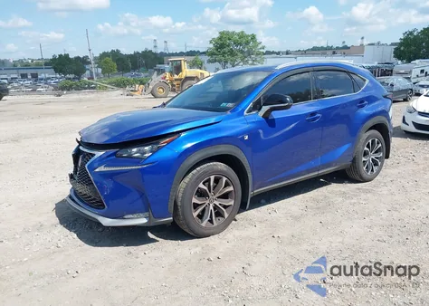 2015 Lexus Nx 200T z USA, uszkodzony, nr VIN JTJBARBZ6F2012198